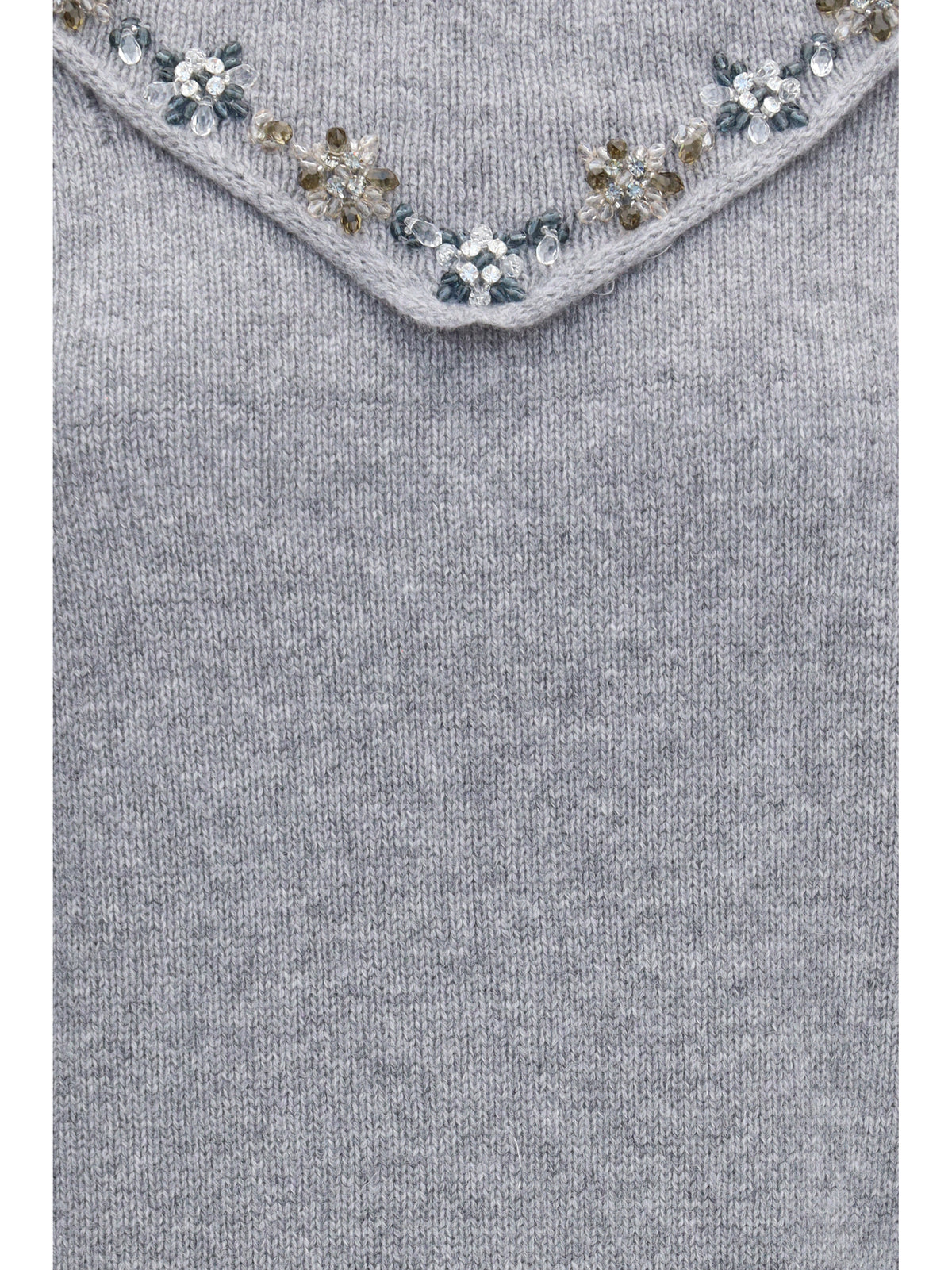 Prada Women Sweater With Integrated Scarf PRADA