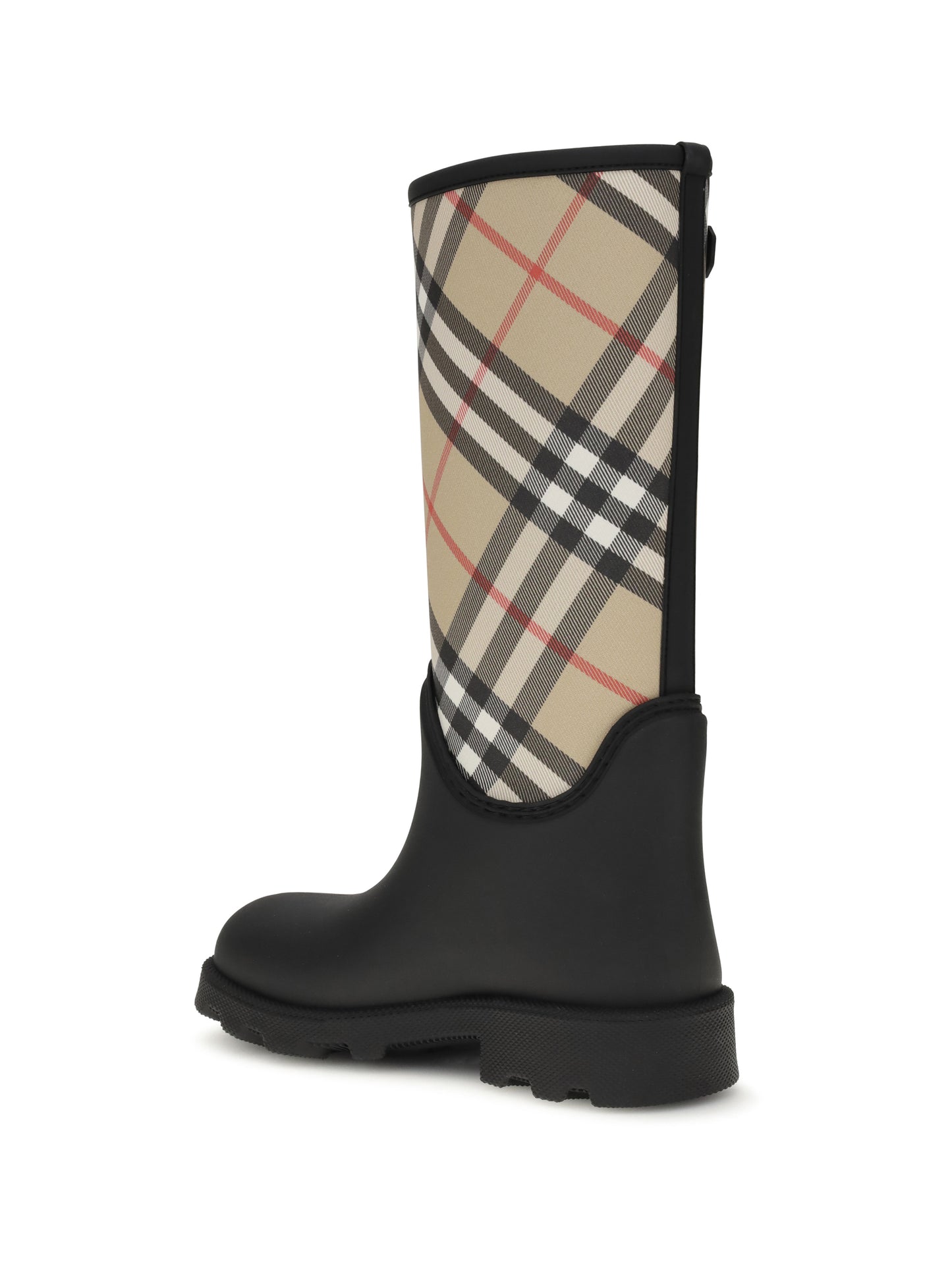 Burberry Women Marsh Stamp Rubber High Boots BURBERRY