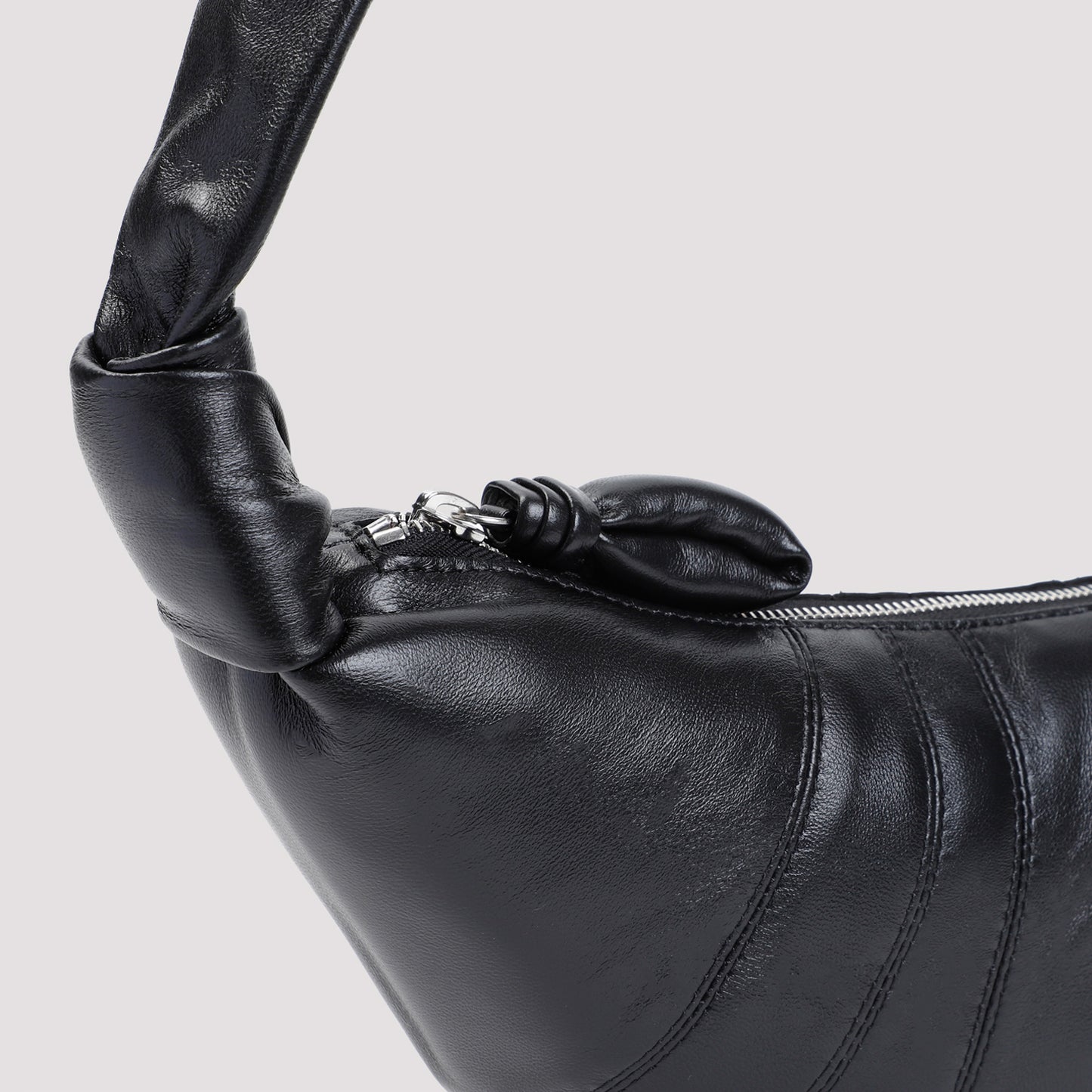 Lemaire Leather Croissant Zip Bag Women LEMAIRE