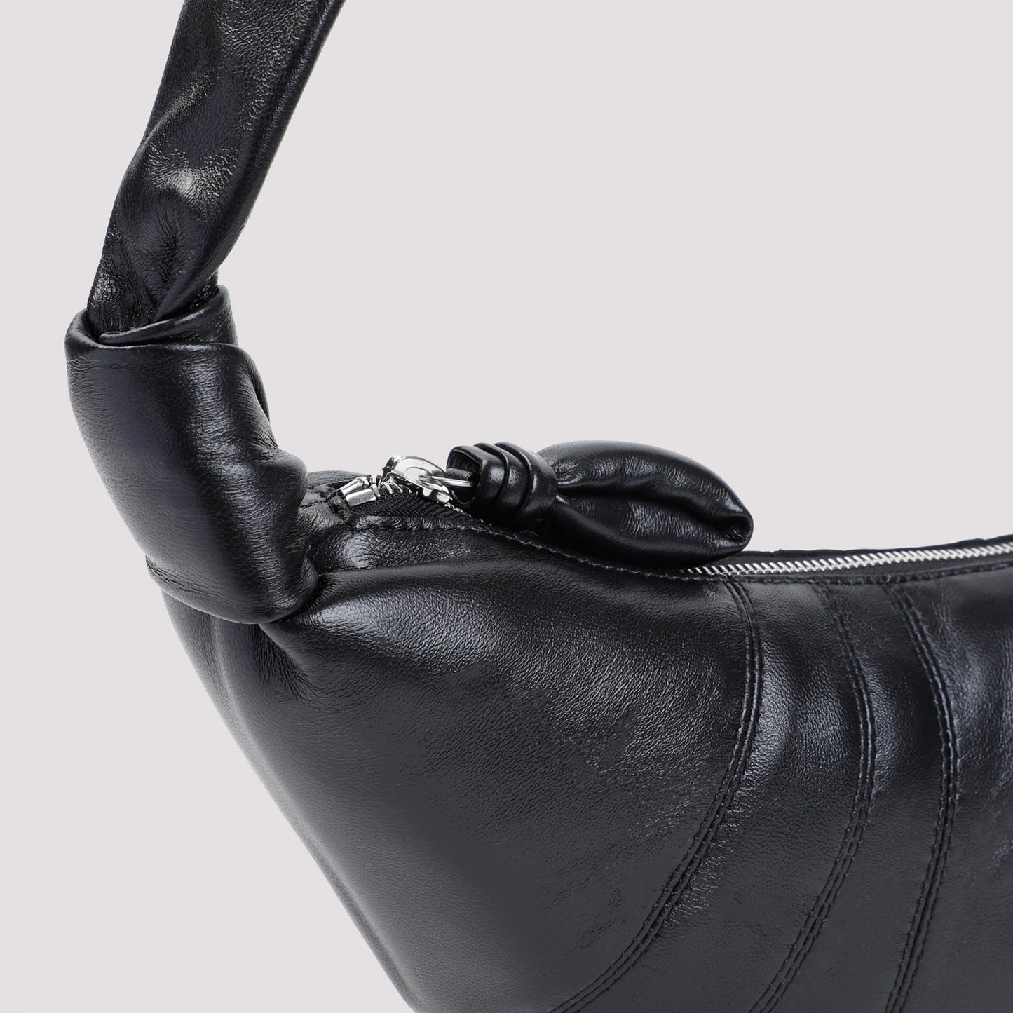 Lemaire Leather Croissant Zip Bag Women LEMAIRE