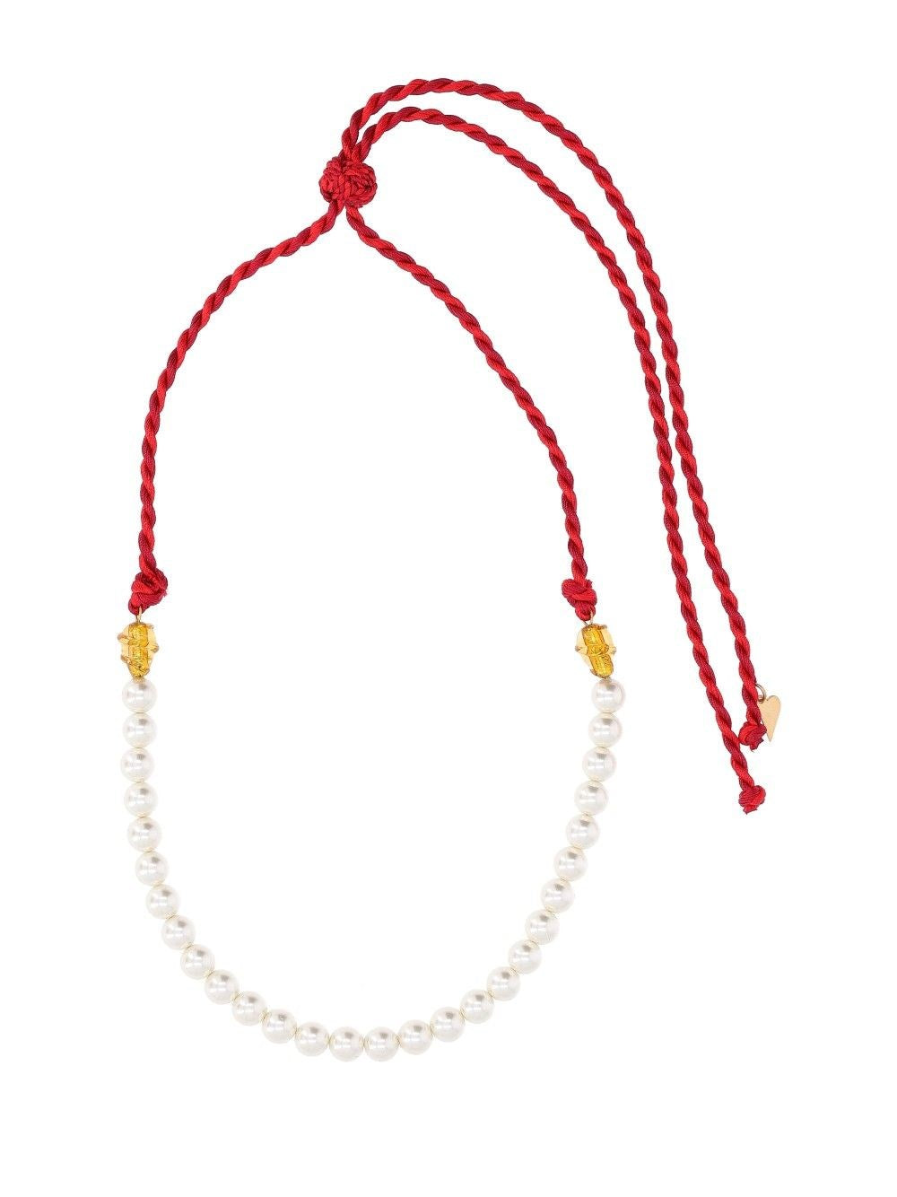 Forte_Forte Women Braided Cord Necklace FORTE FORTE