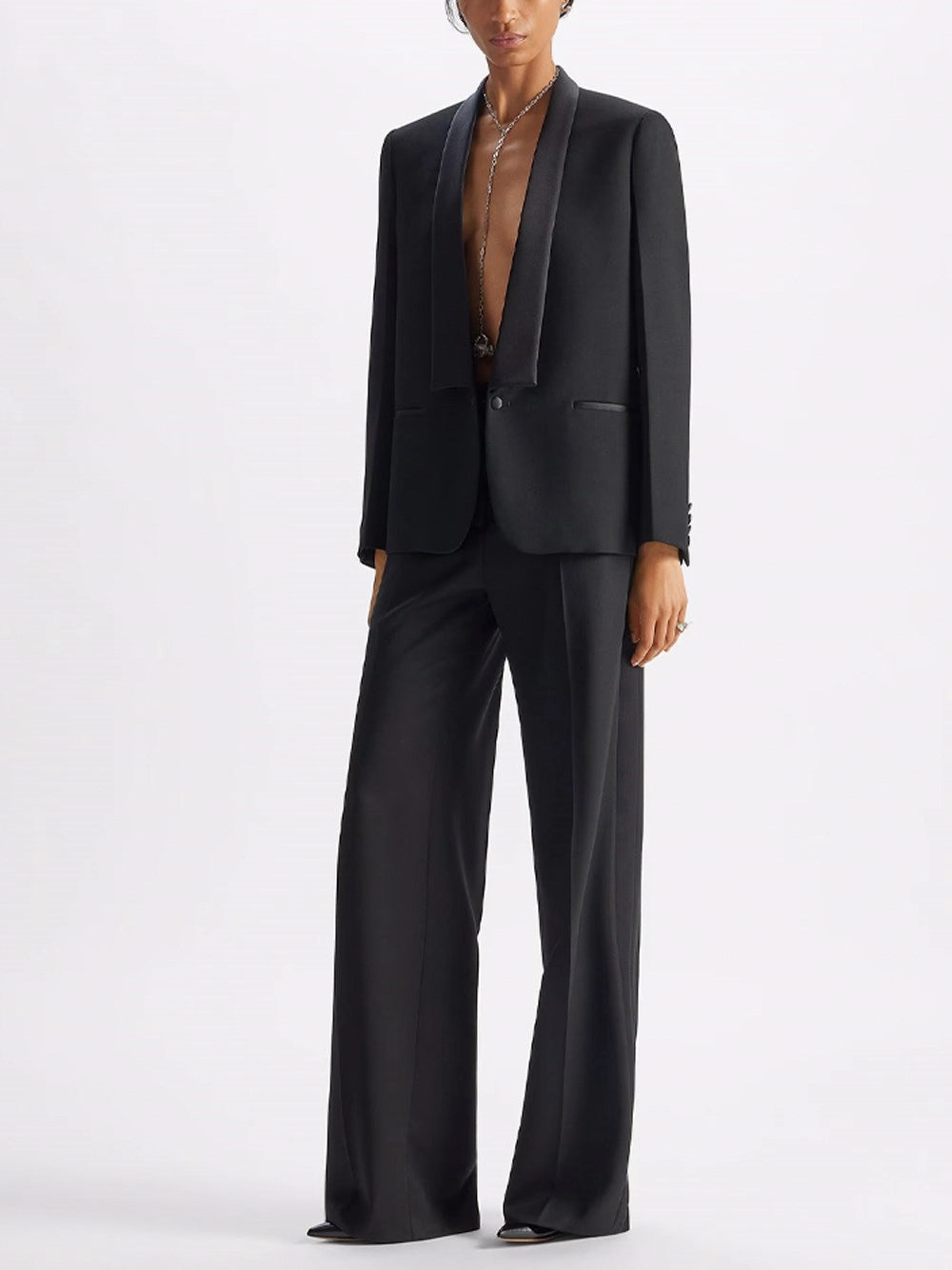 Fendi Women Grain De Poudre Blazer FENDI