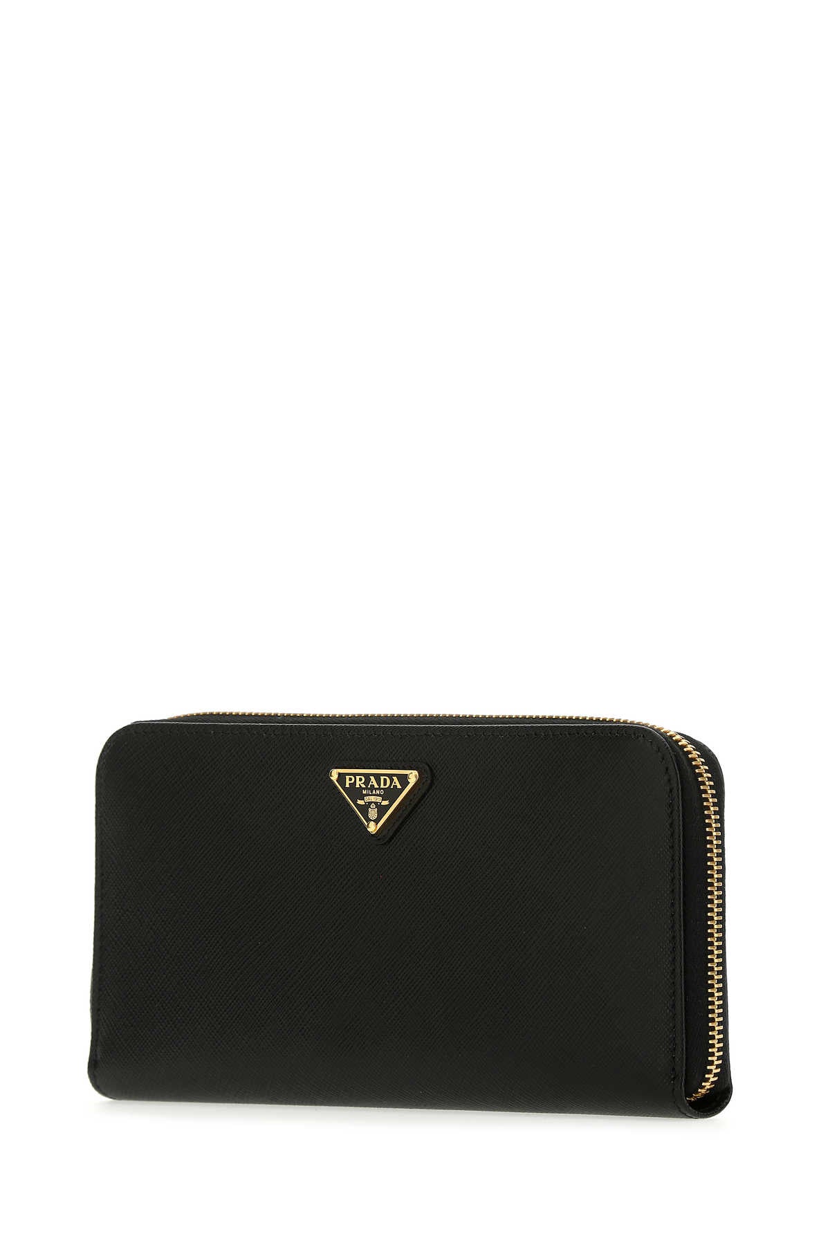 Prada Women Black Leather Wallet PRADA