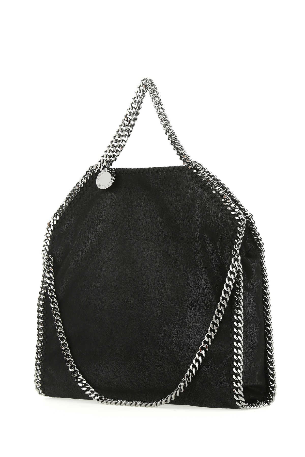 Stella Mccartney Women Black Shaggy Deer Medium Falabella Handbag STELLA MCCARTNEY