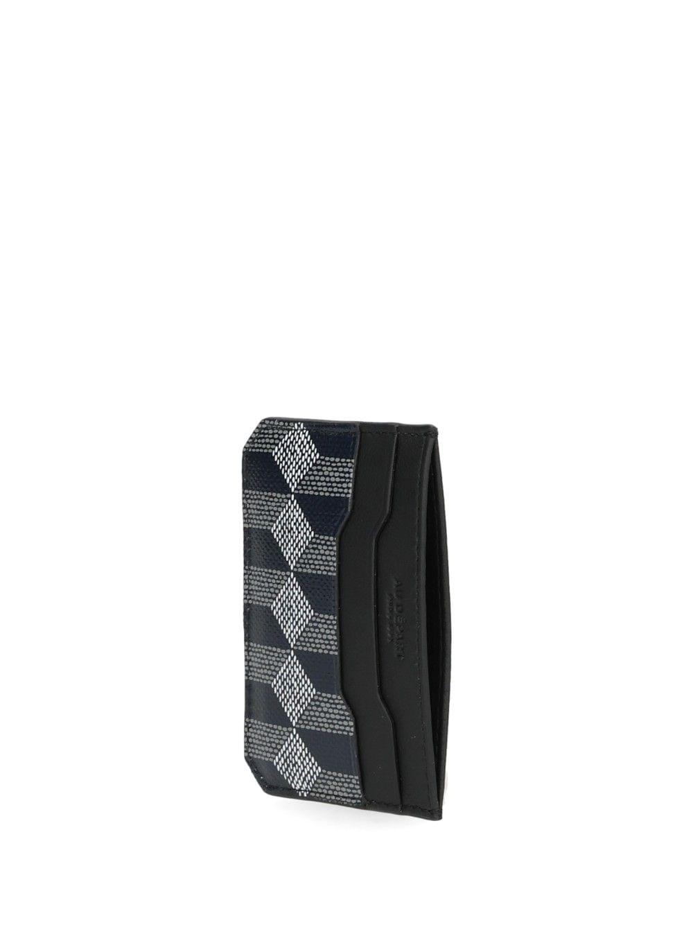 Au Depart Women Au Depart Women Printed Leather Card Holder