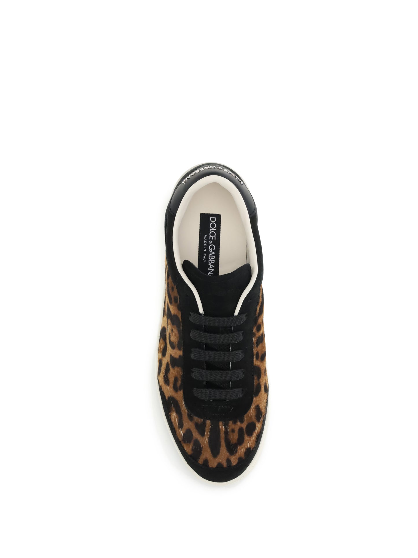 Dolce & Gabbana Men Saint Tropez Leopard Sneakers DOLCE & GABBANA