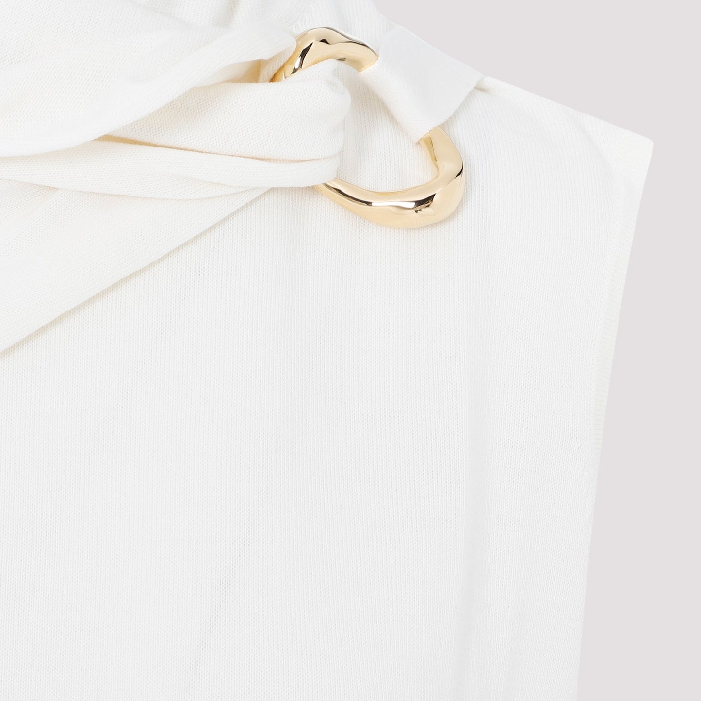 Jil Sander Draped Knitted Tank Top Women JIL SANDER