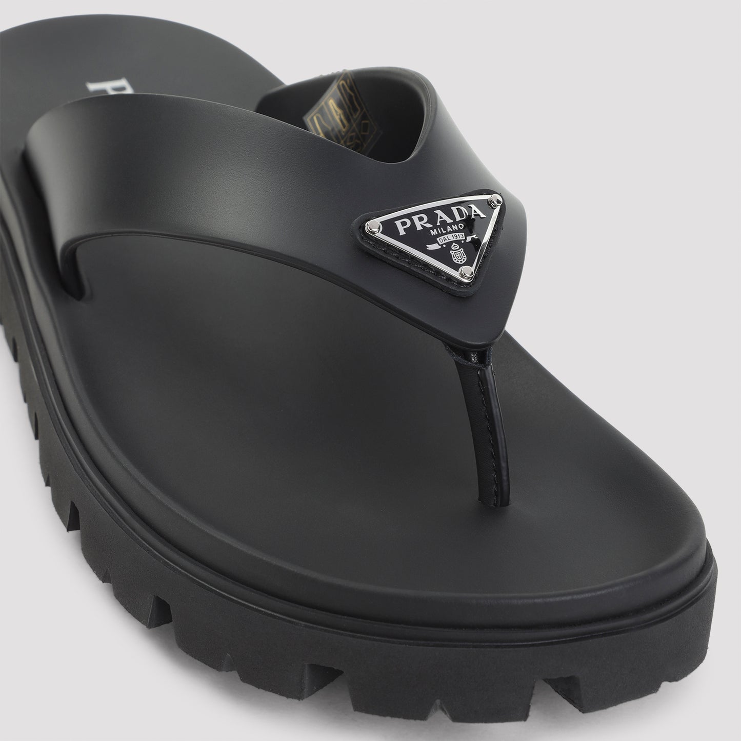 Prada Soft Cage Thongs Sandals Men PRADA