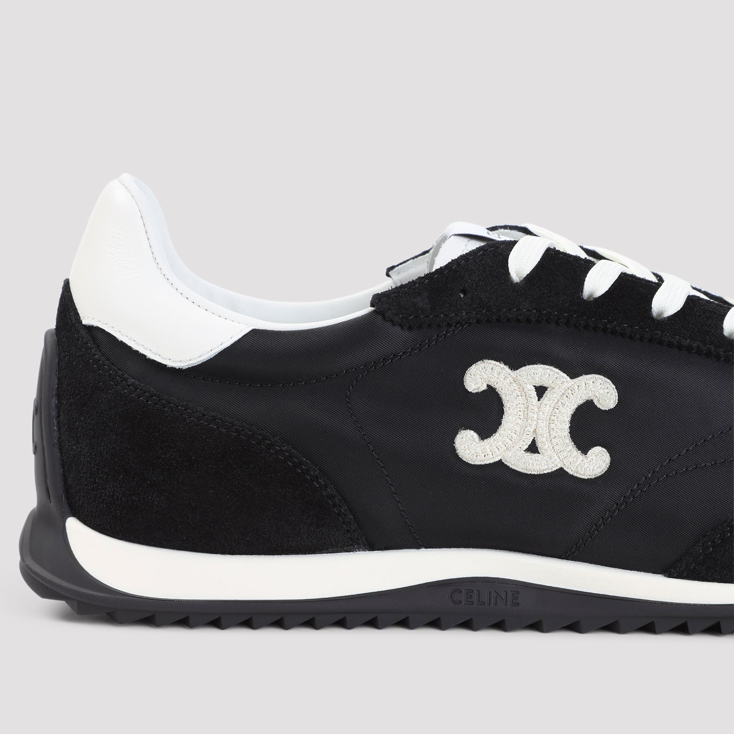 Celine Low Lace-Up Sneakers With Triomphe Men CELINE