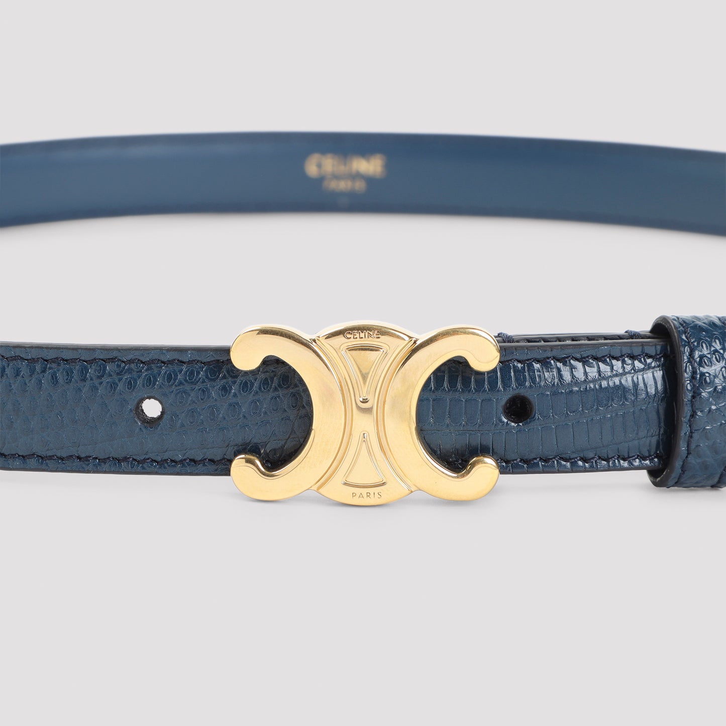Celine Triomphe Leather Belt Women CELINE