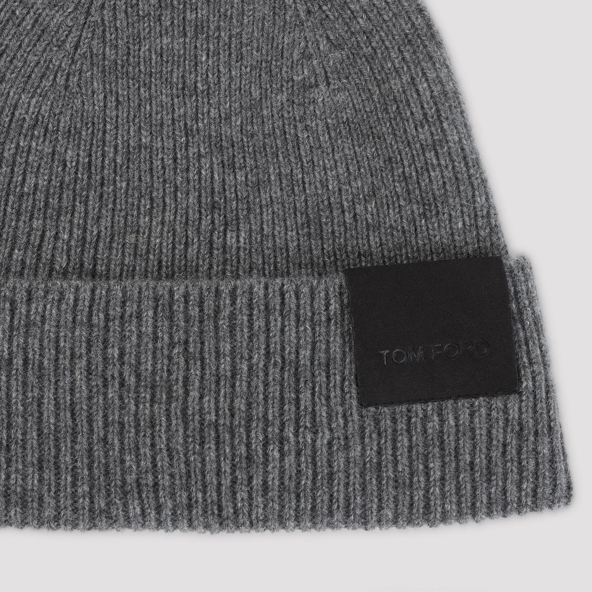 Tom Ford Ribbed Cashmere Hat Men TOM FORD
