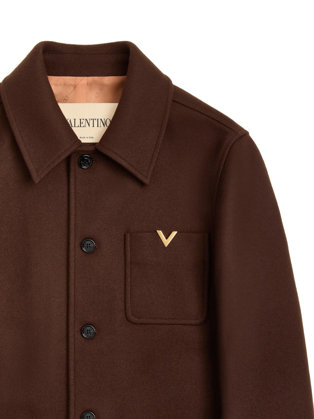 Valentino Garavani Men Valentino Wool Jacket With Vgold VALENTINO GARAVANI