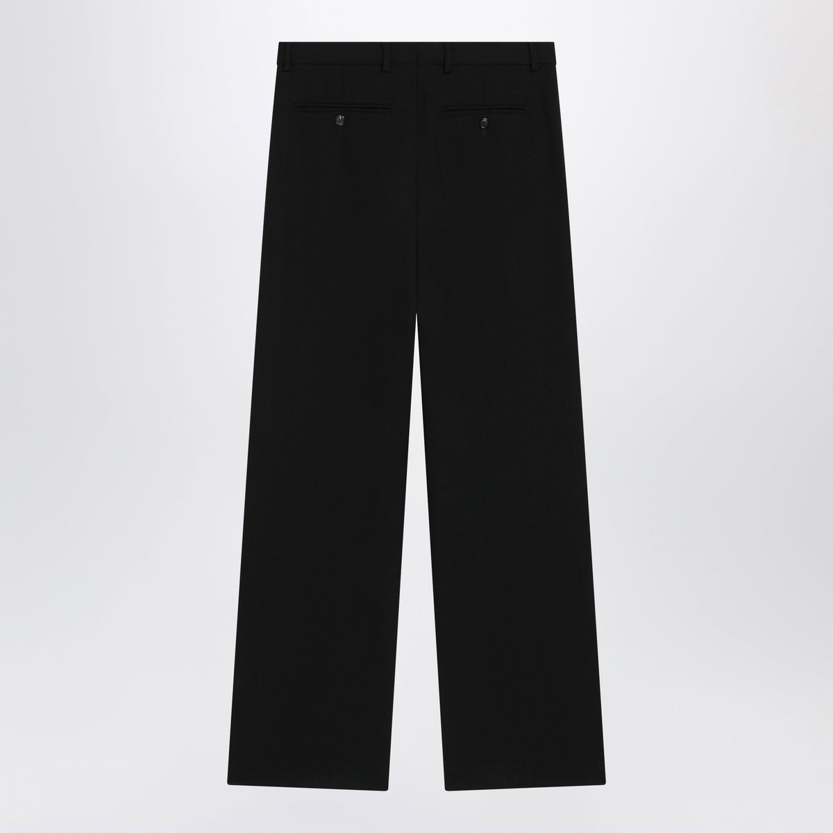 Dries Van Noten Penrud Black Wool Trousers Men DRIES VAN NOTEN