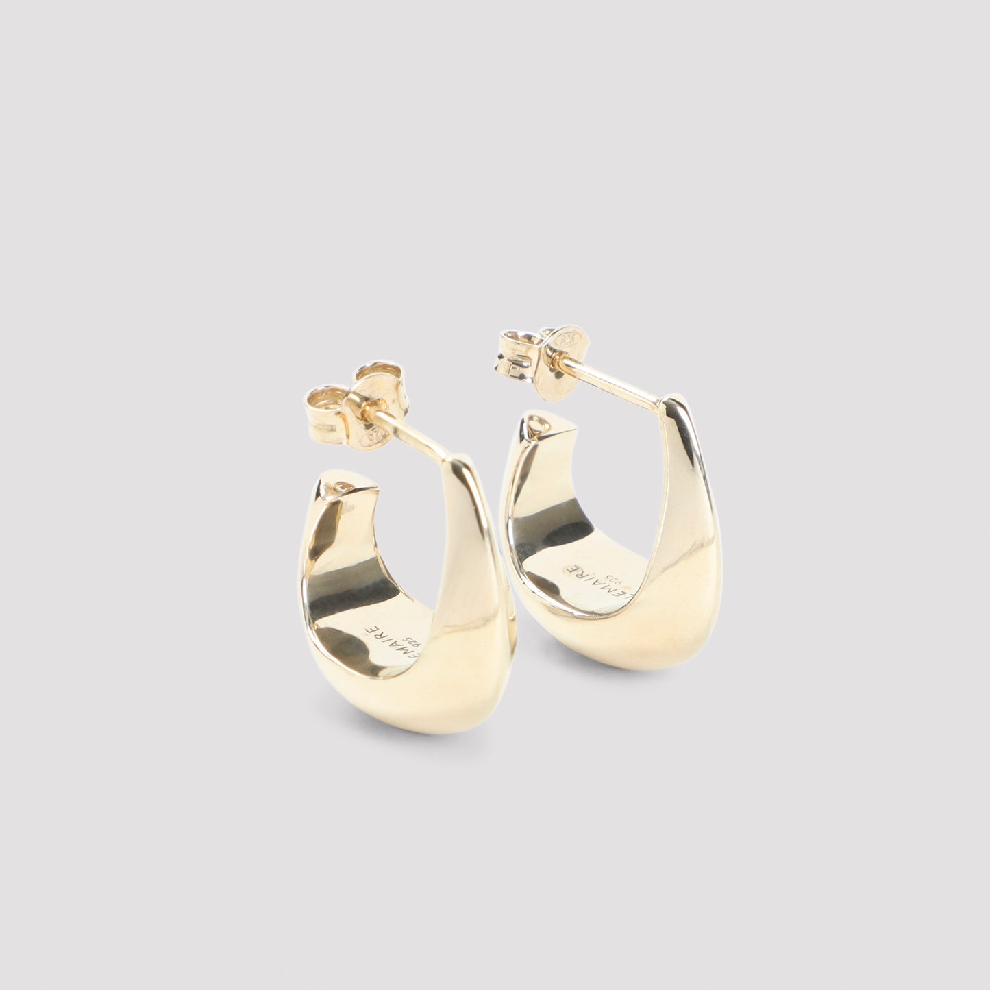 Lemaire Curved Mini Drop Earrings Women LEMAIRE