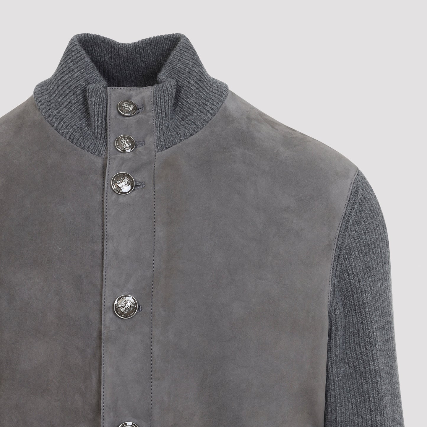 Brunello Cucinelli Padded Leatherjacket Men BRUNELLO CUCINELLI