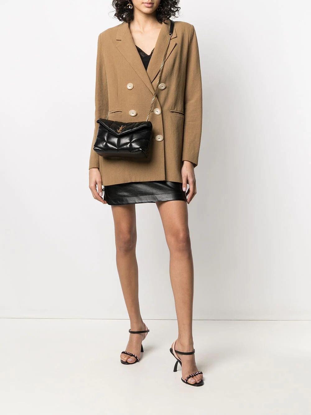 Saint Laurent Women Loulou Puffer Toy Mini In Nappa SAINT LAURENT