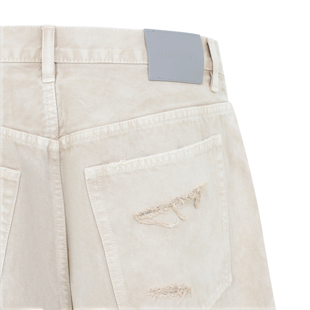 Balenciaga Relaxed Curved Jeans Men BALENCIAGA