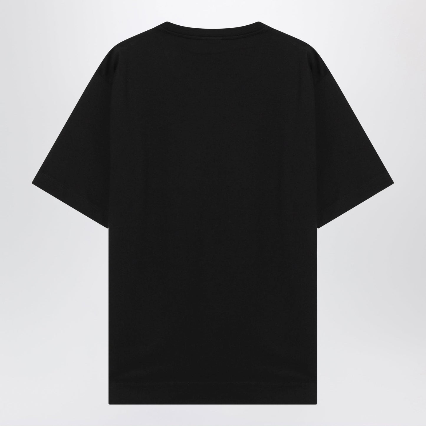 Dries Van Noten Black Cotton T-Shirt Men DRIES VAN NOTEN