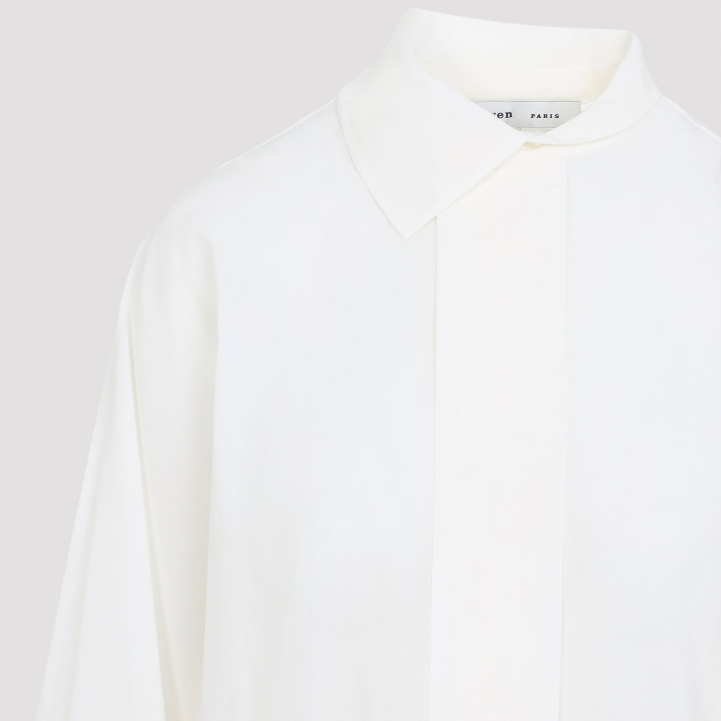 Carven Asymmetrical Collar Shirt Women CARVEN