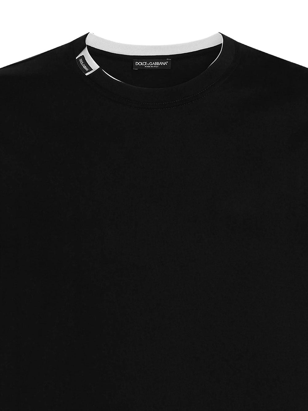 Dolce & Gabbana Men Cotton Jersey T-Shirt DOLCE & GABBANA