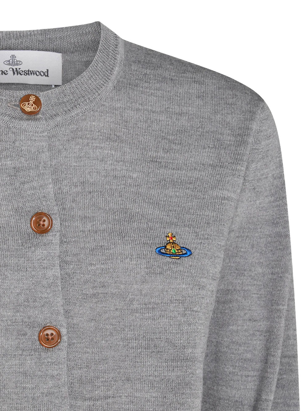 Vivienne Westwood Women Bea Ribbed-Knit Cardigan VIVIENNE WESTWOOD
