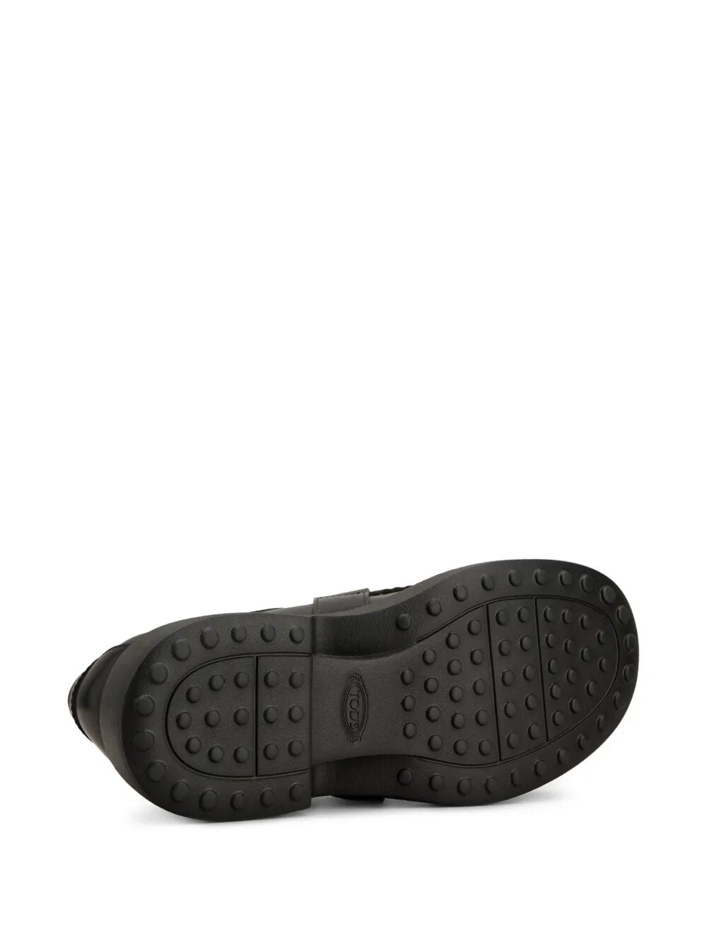 Tod's Women Leather Chunky Loafers With Metal Buckle And Rings TOD'S