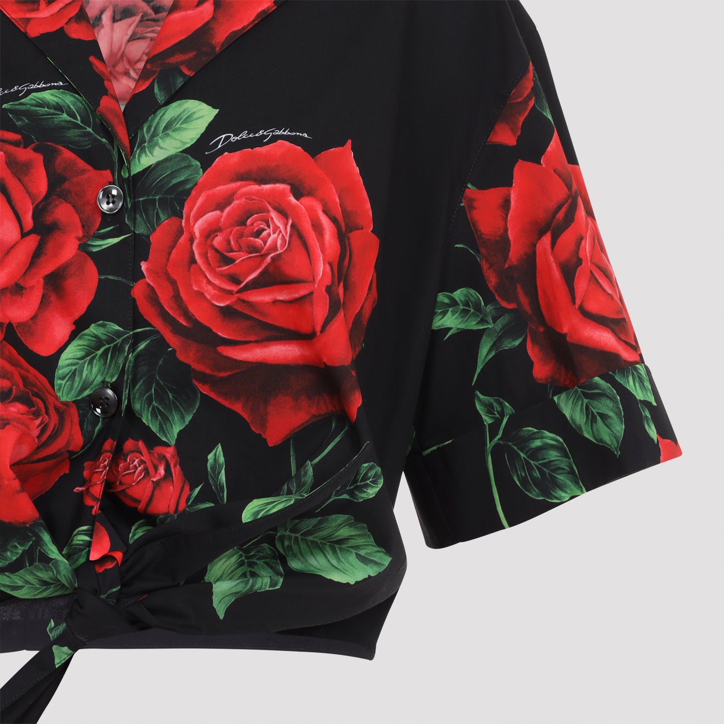 Cropped Shirt St.Rose Rosse Women DOLCE & GABBANA