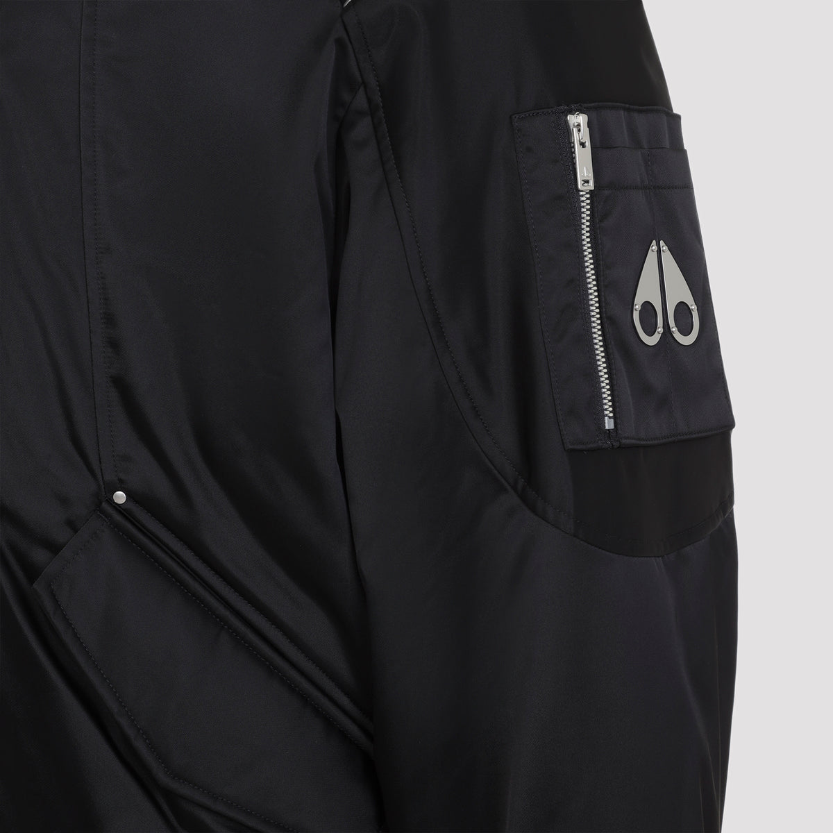 Moose Knuckles Georgie Satin Bomber Men MOOSE KNUCKLES