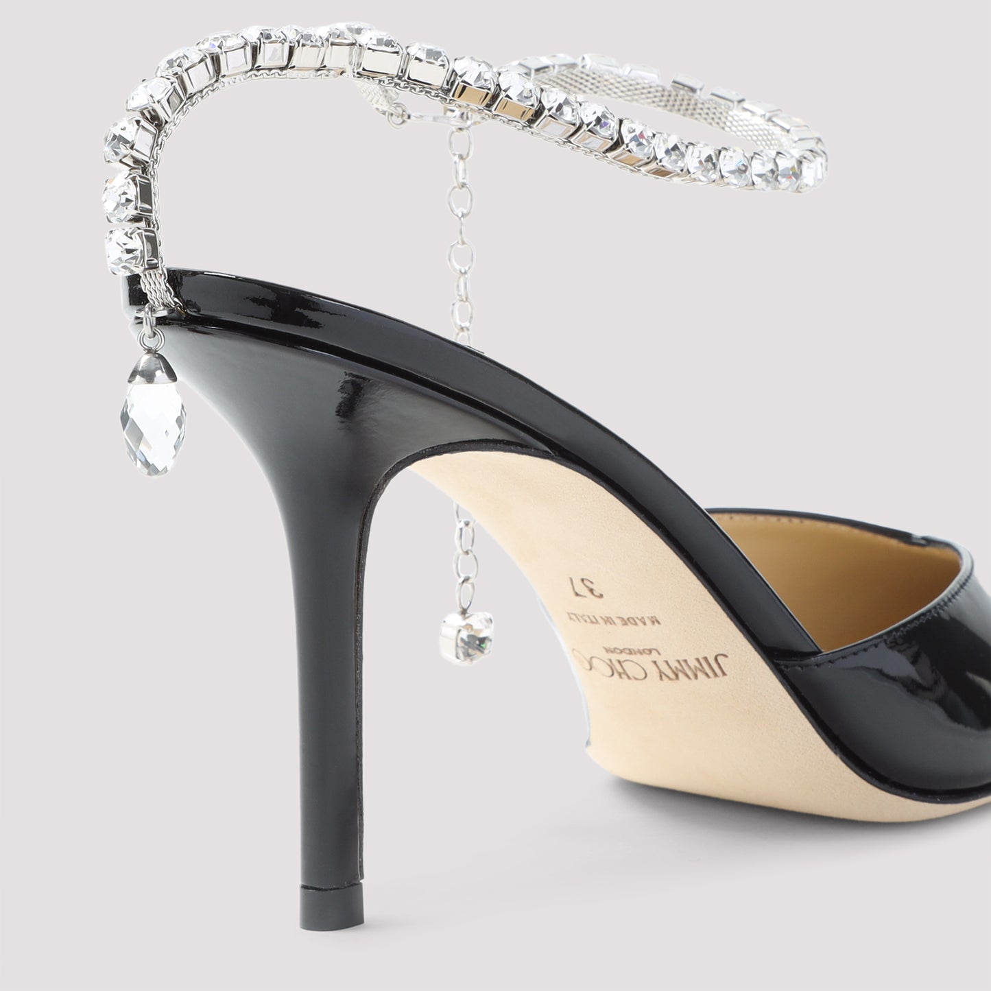 Jimmy Choo Saeda 85 Patent Leather Pumps Women JIMMY CHOO
