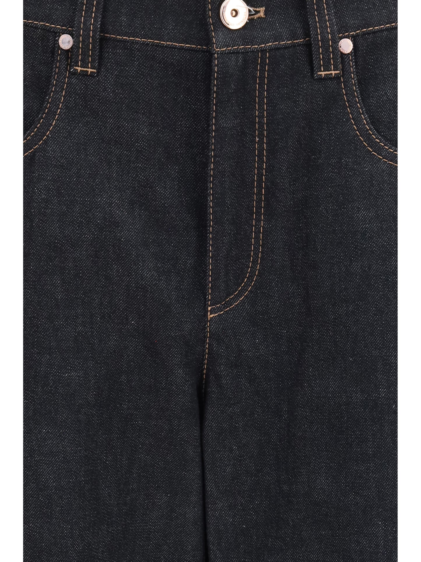 Brunello Cucinelli Women Straight-Leg Denim Jeans BRUNELLO CUCINELLI
