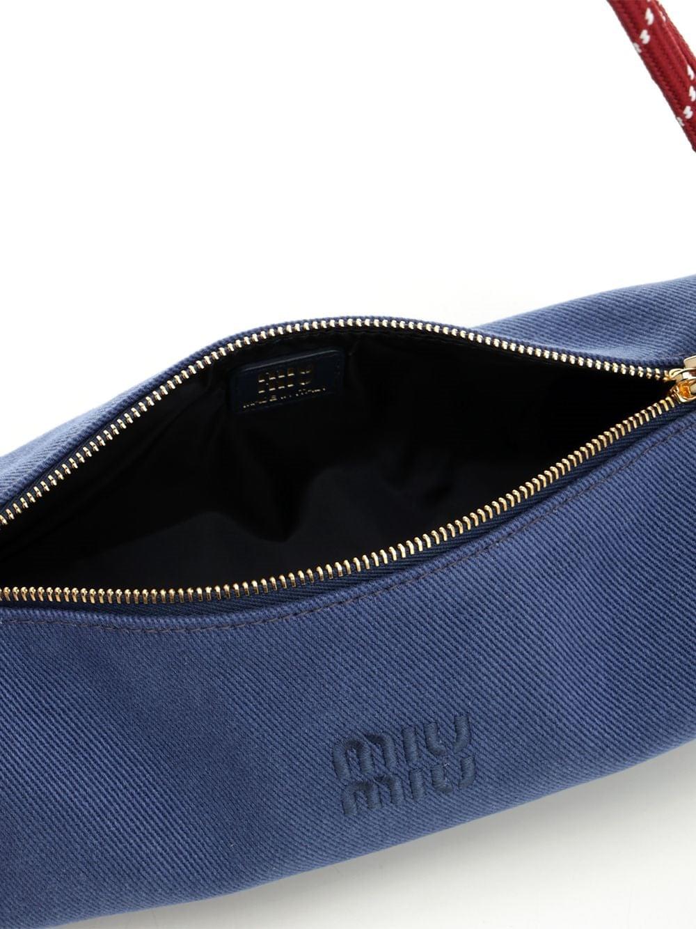 Miu Miu Women Gabardine Pouch MIU MIU