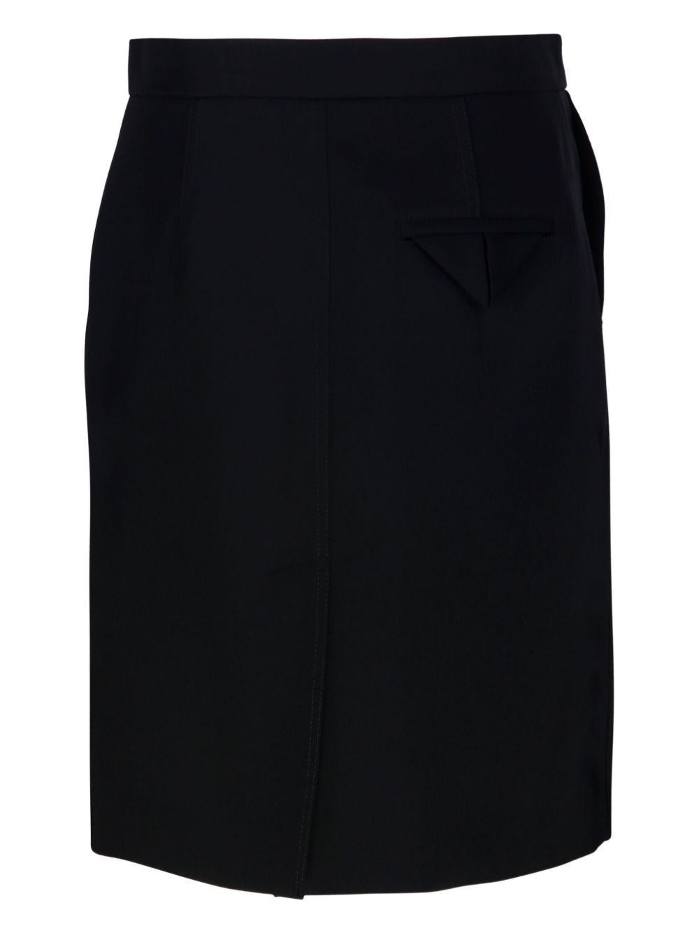 Bottega Veneta Women Wool Midi Skirt BOTTEGA VENETA
