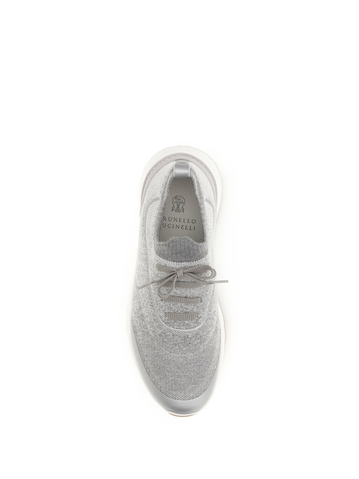 Brunello Cucinelli Men Techno Cotton Knit Sneakers Runners BRUNELLO CUCINELLI