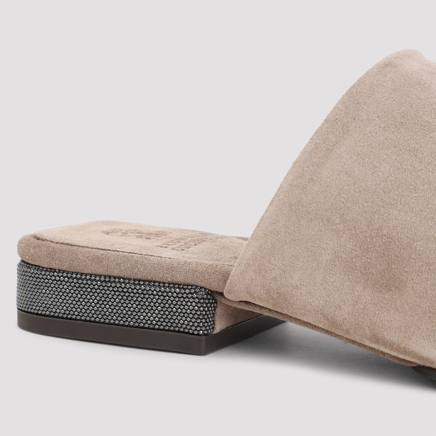 Brunello Cucinelli Suede Flat Sandals Women BRUNELLO CUCINELLI
