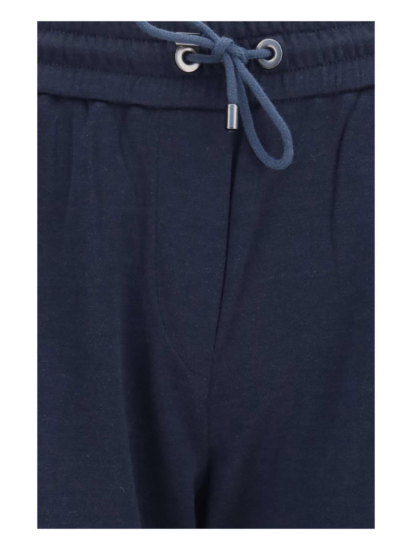 Brunello Cucinelli Women Drawstring Pants In Cotton And Silk Blend BRUNELLO CUCINELLI
