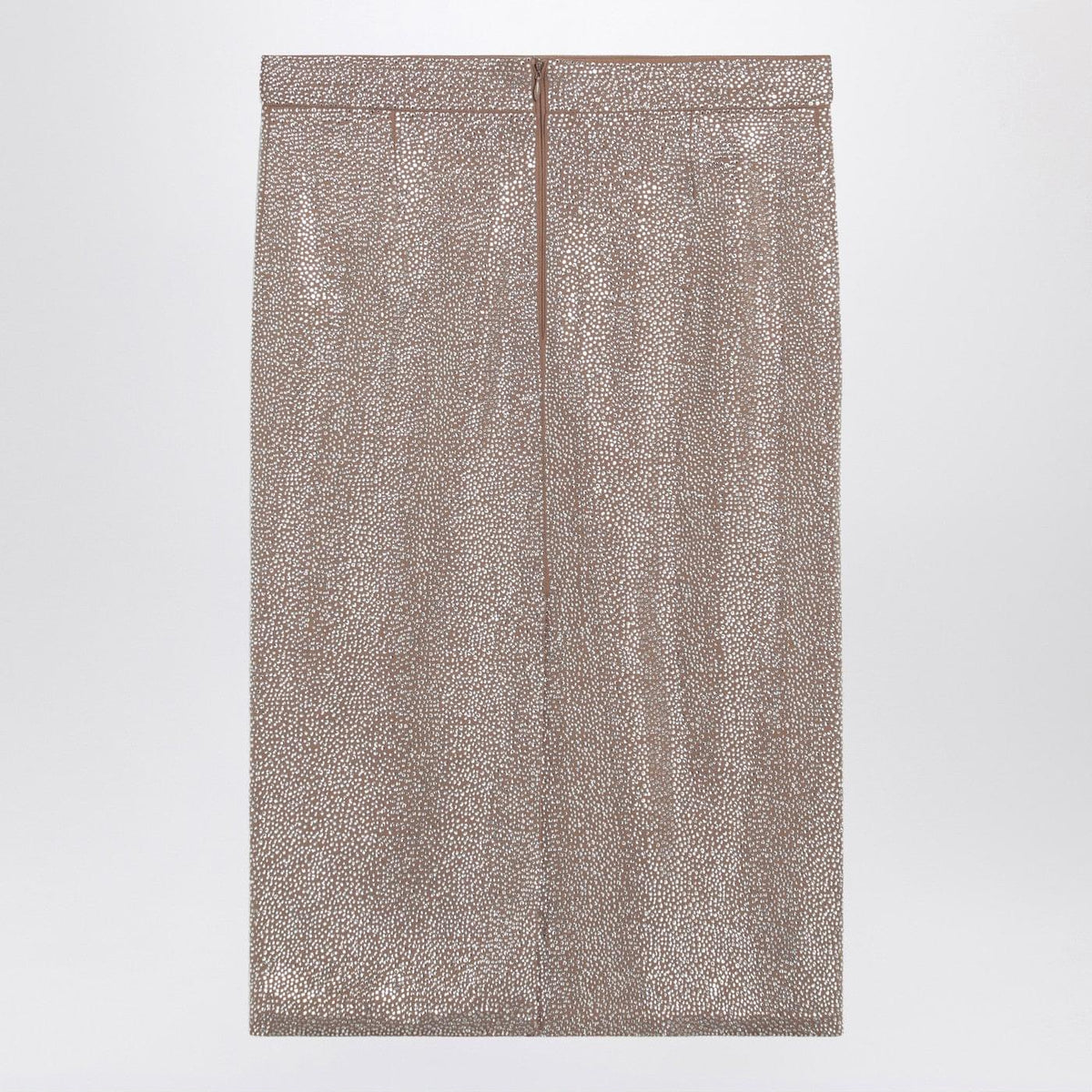 Giuseppe Di Morabito Midi Skirt With Silver Rhinestones Women GIUSEPPE DI MORABITO