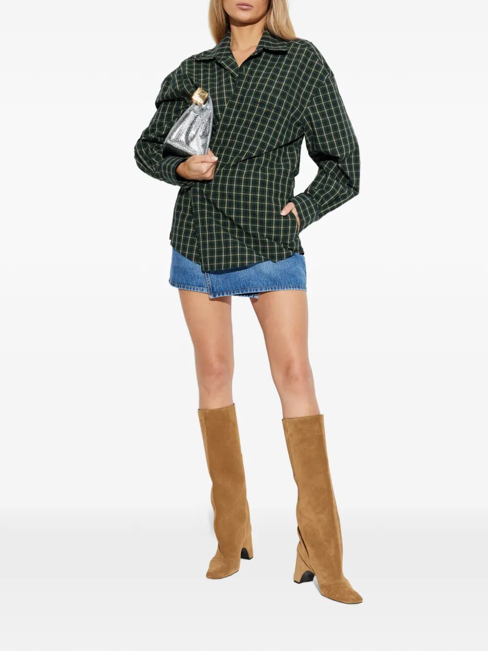 Alexander Wang Women Mini Wrap Dress ALEXANDER WANG