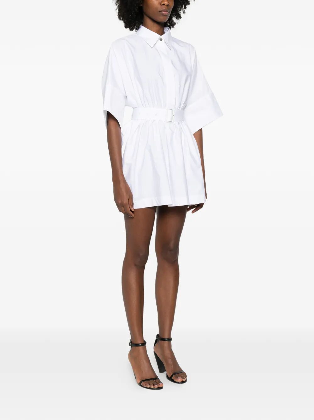 Givenchy Women Cinched Waist Shirt Dress GIVENCHY