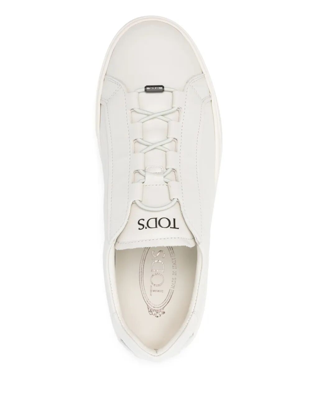 Tod's Men Leather Sneakers With One-Pull Lace TOD'S