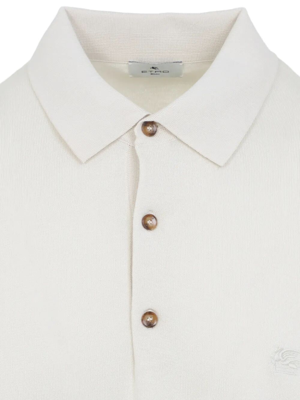 Etro Men Knitted Cotton Polo Shirt ETRO