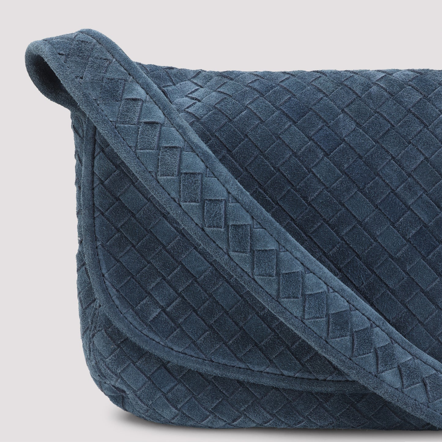 Bottega Veneta Suede Messenger Bag Men BOTTEGA VENETA