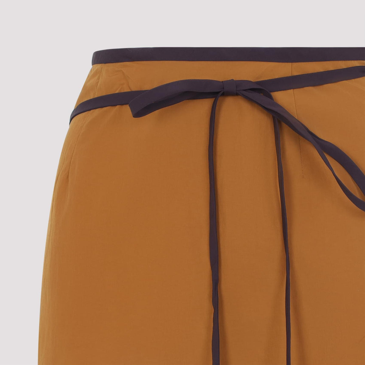 Saint Laurent Nylon Midi Skirt Women SAINT LAURENT