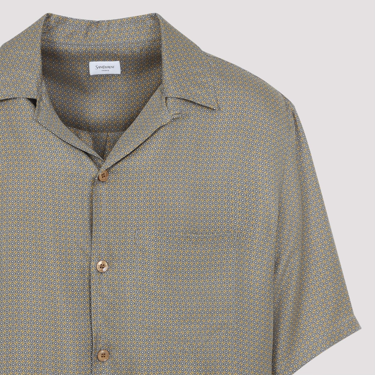 Saint Laurent Silk Shirt Men SAINT LAURENT