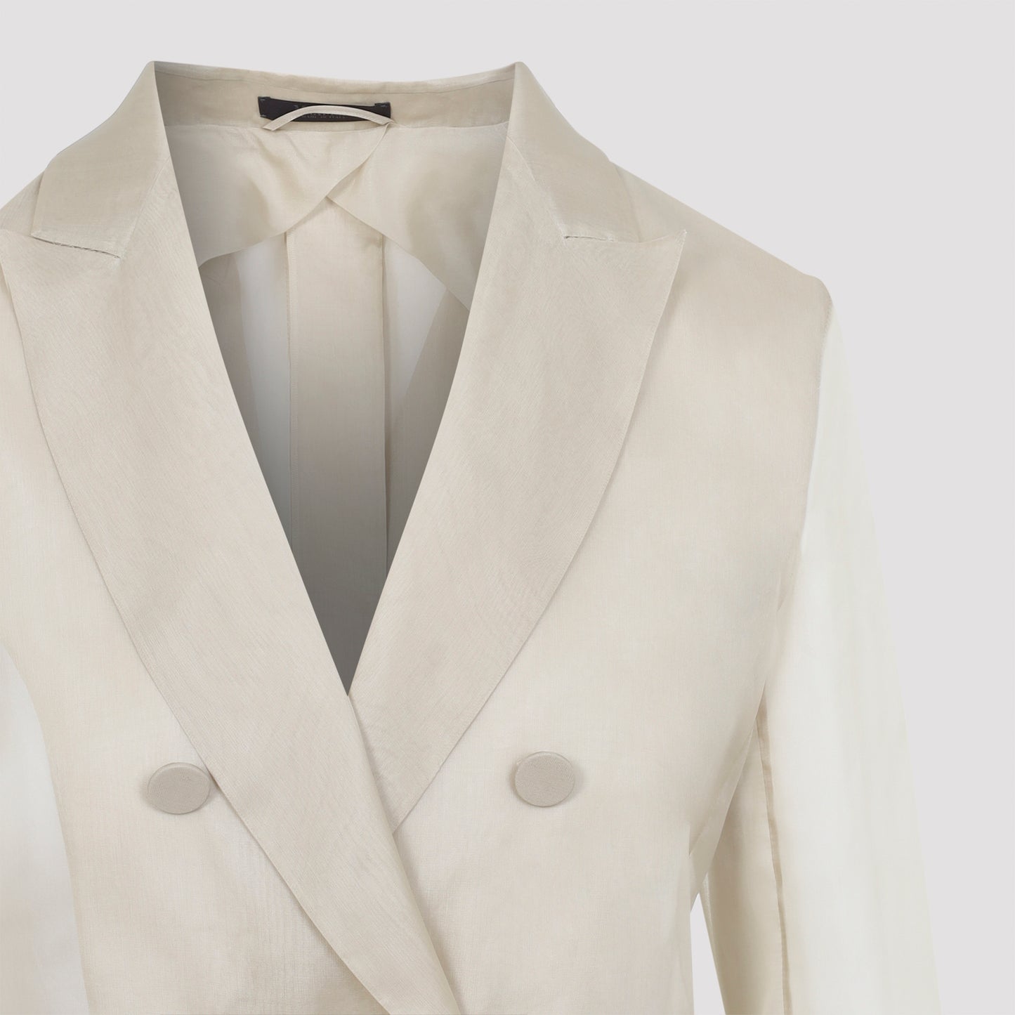 Max Mara Pianoforte Slogan Organza Jacket Women MAX MARA