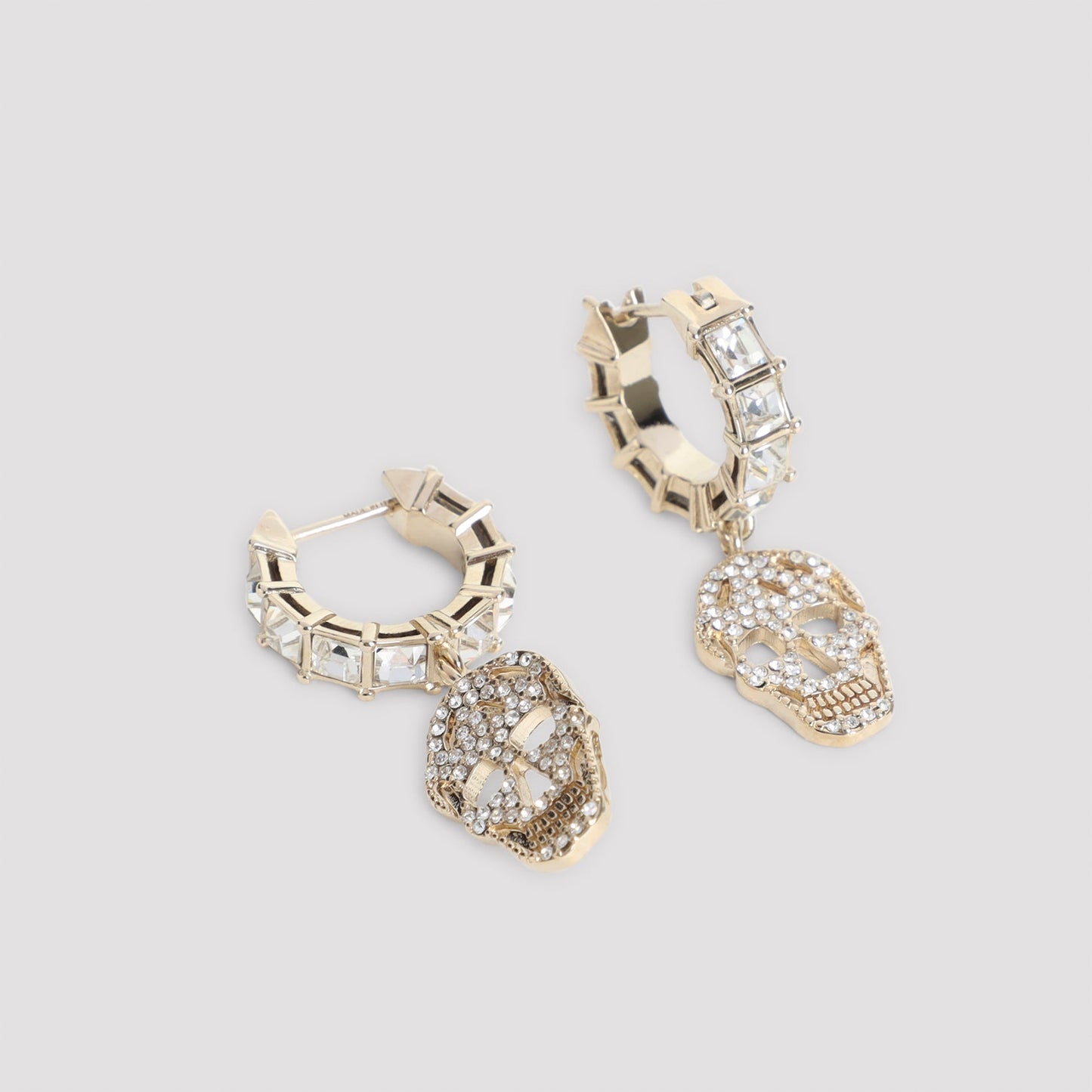 Alexander Mcqueen Pav㨠Skull Earrings Women ALEXANDER MCQUEEN