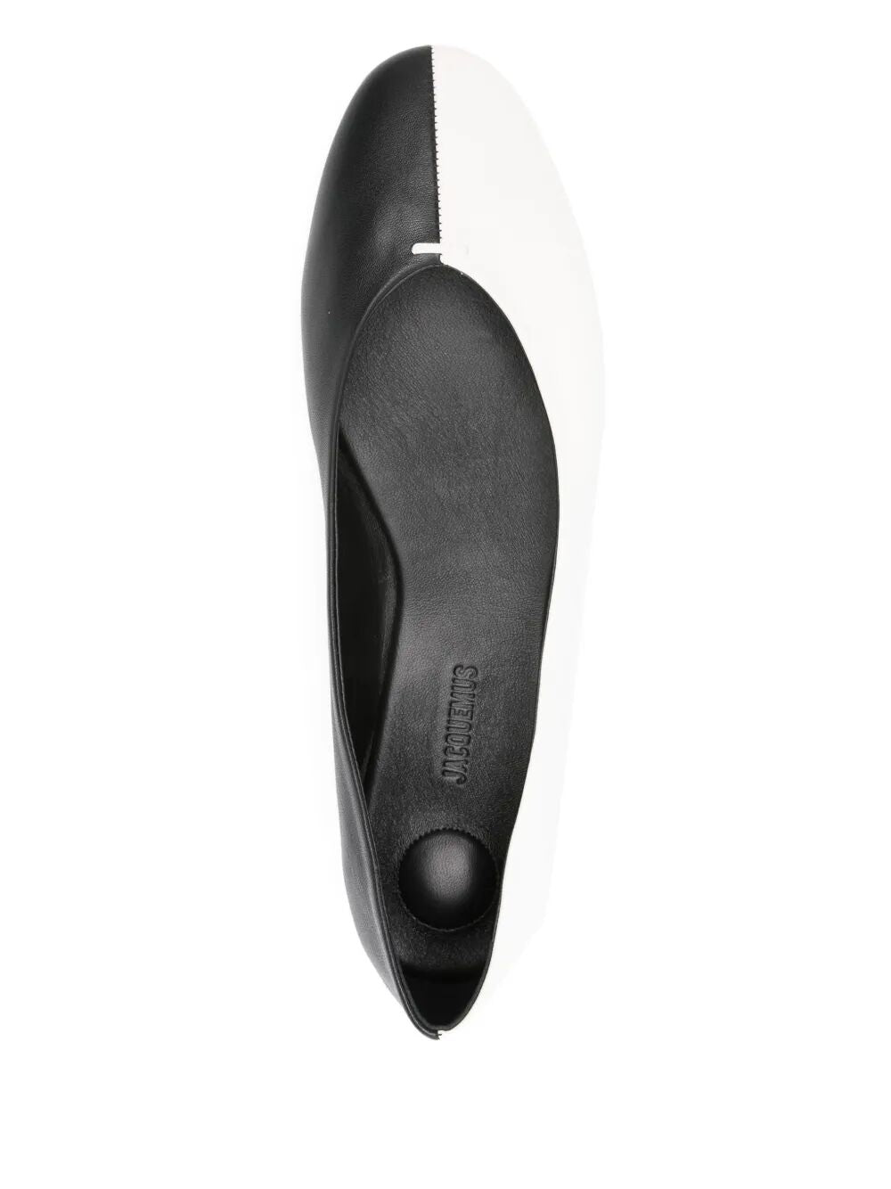 Jacquemus Women Les Ballerines Ovalo In Two-Toned Leather JACQUEMUS