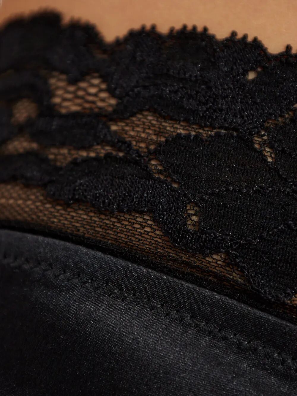 Dolce & Gabbana Women Tulle And Satin Briefs DOLCE & GABBANA