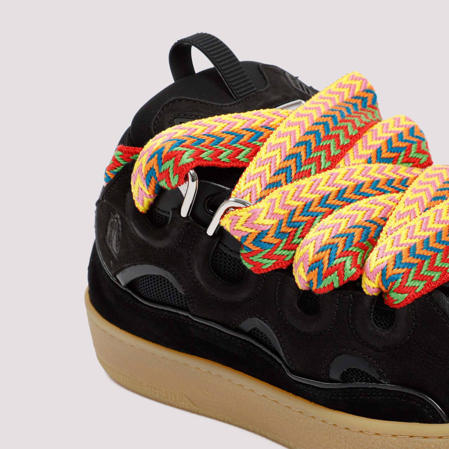 Lanvin Leather Curb Sneakers Unisex LANVIN
