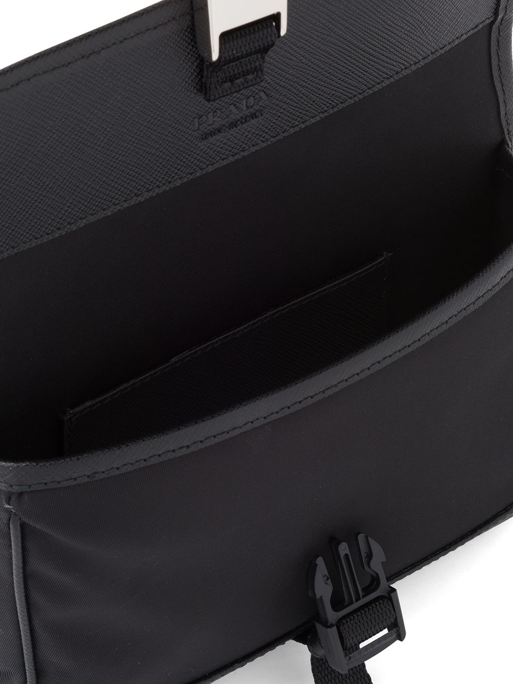 Prada Men Re-Nylon And Saffiano Leather Smartphone Case PRADA