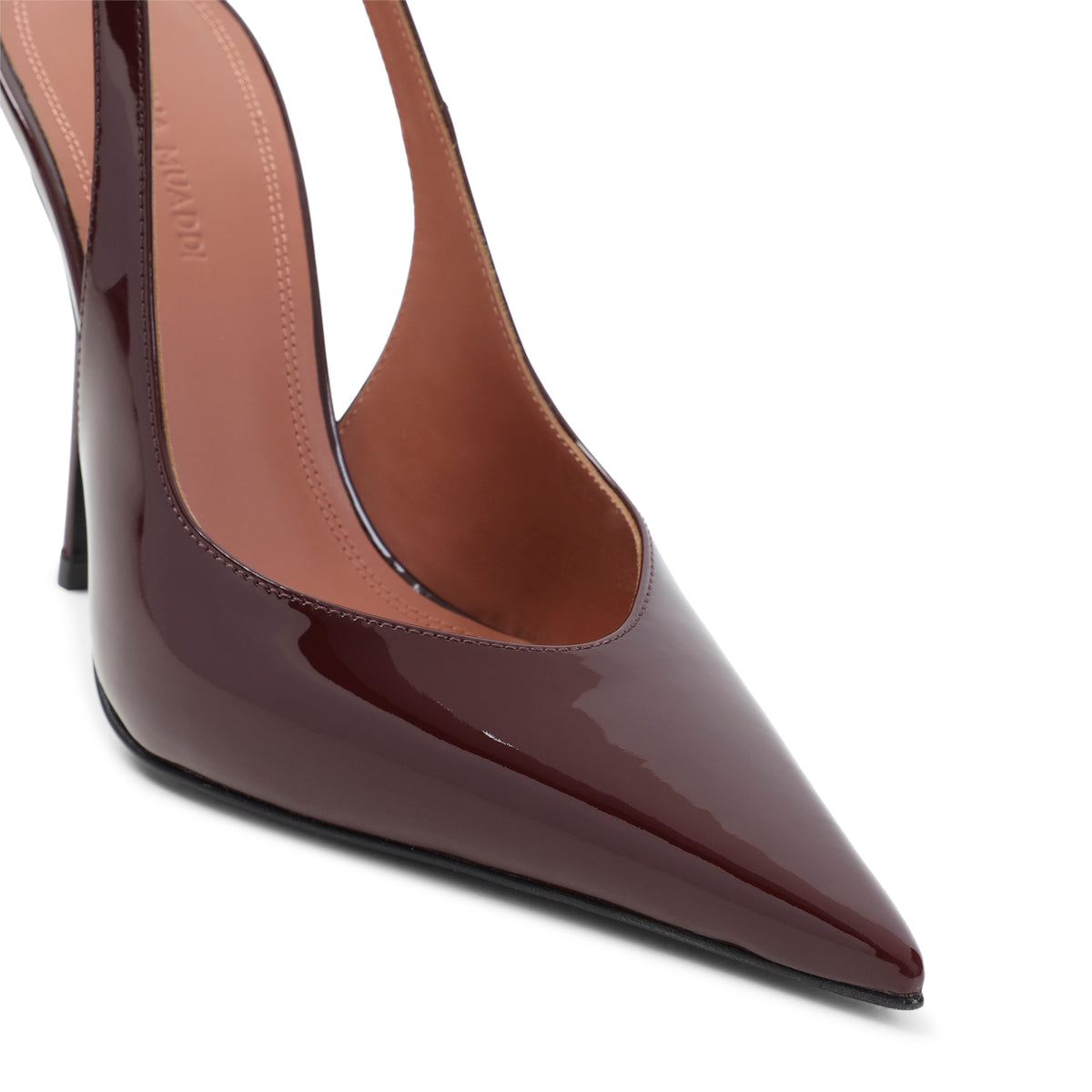 Amina Muaddi Anok Patent Slingback Women AMINA MUADDI
